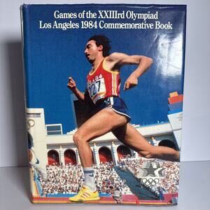 1984 L.A. Summer Olympics Souvenir Hardcover Book...Rare..